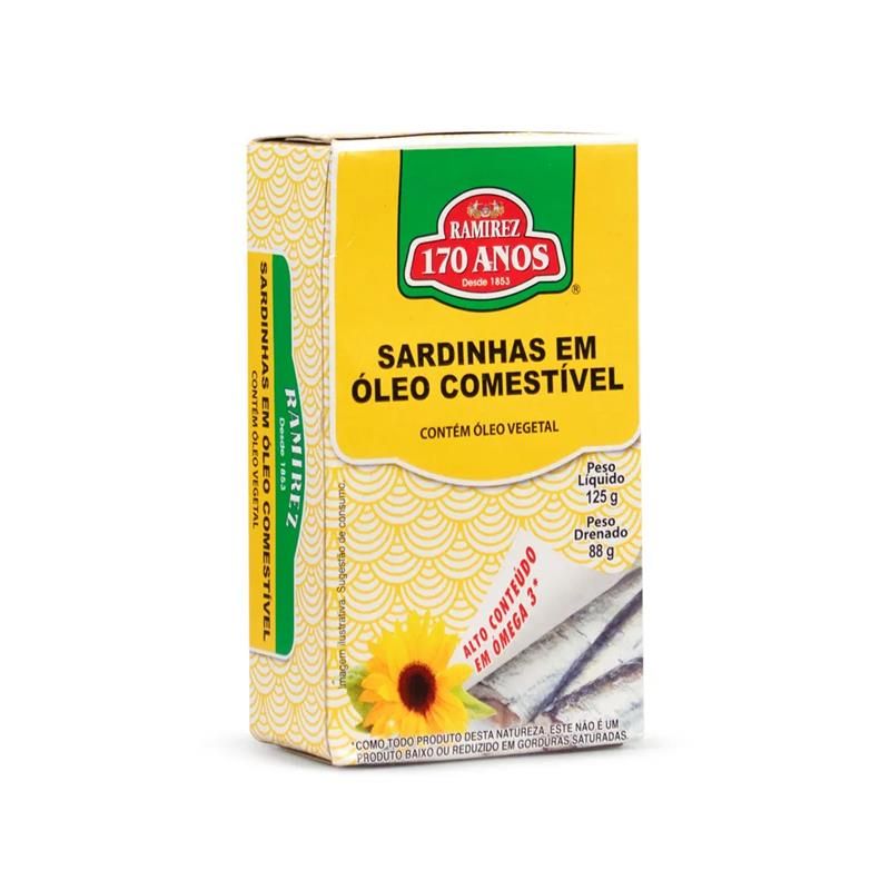 sariiです。 Sardinhas em Óleo Comestível Ramirez 125g - Casa Santa Luzia